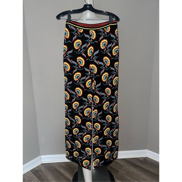 PACO RABANNE Floral Jacquard Straight-Leg Pants - Picture 6 of 7